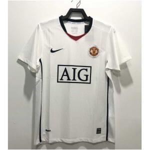 Mens Manchester United Away Jersey 2008/09 – Pemier League Version