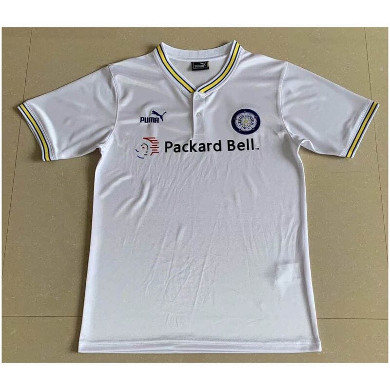 Leeds United Retro Home Jersey Mens 1998