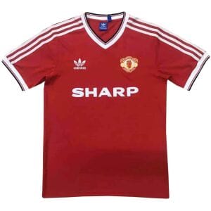 Mens Manchester United Retro Home Jersey 1990-1992