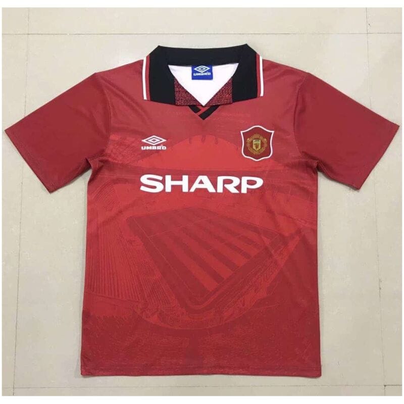 Manchester United Retro Home Jersey Mens 1994-1996