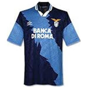 Mens S.S. Lazio Retro Away Jersey 1995