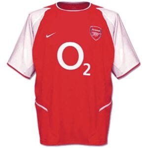 Arsenal Retro Home Jersey Mens 2002/2003