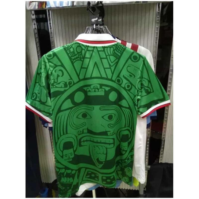 Mens Mexico Retro Home Jersey 1998