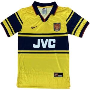 Arsenal Retro Away Jersey Mens 1997