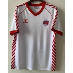 Mens Norway Retro Home Jersey 1984