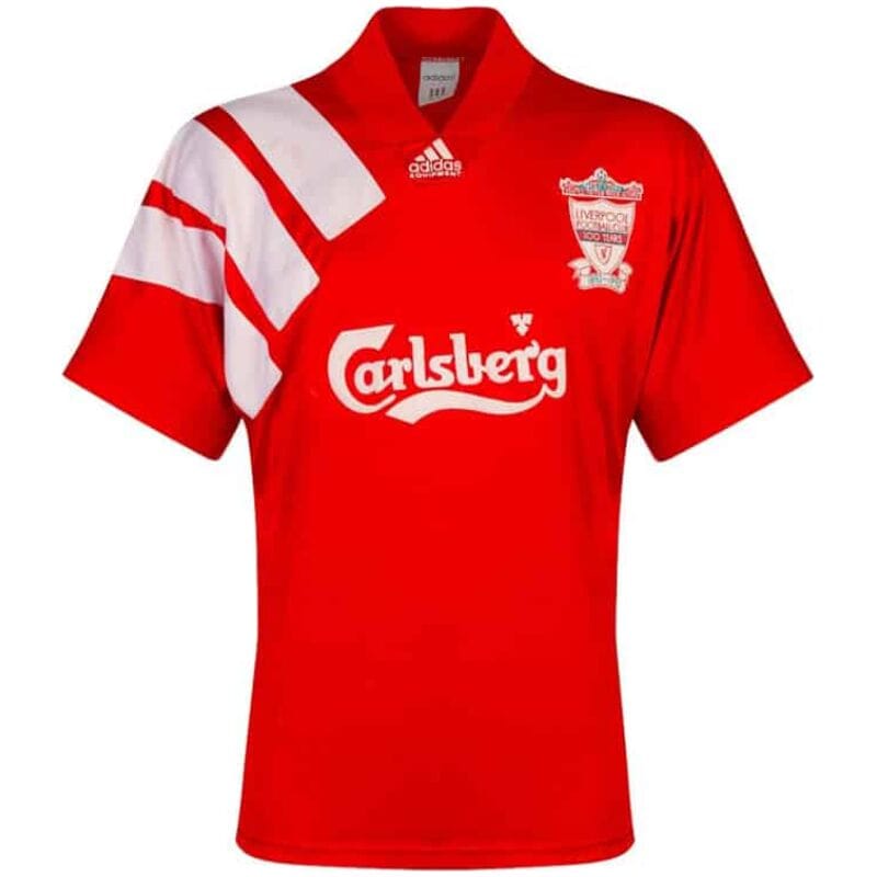 Liverpool Retro Home Centenary Shirt 1992