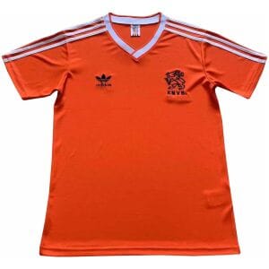 Mens Netherlands Retro Home Jersey 1986