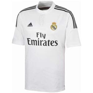 Mens Real Madrid Retro Home Jersey 2014/15