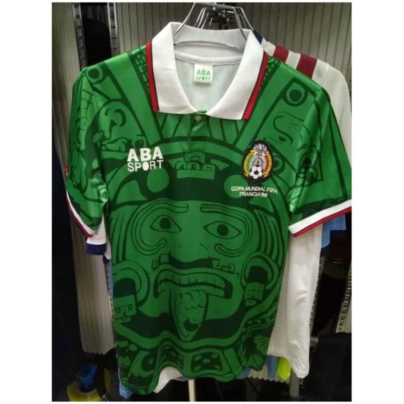 Mens Mexico Retro Home Jersey 1998