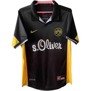 Mens Borussia Dortmund Retro Away Jersey 1998