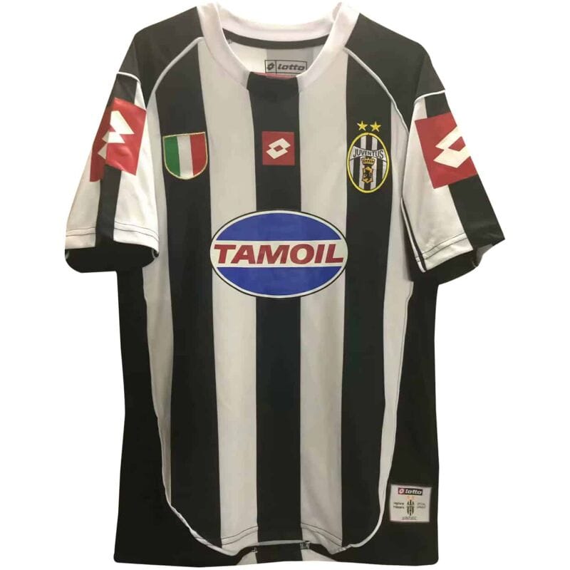 Juventus Retro Home Jersey Mens 2002/2003