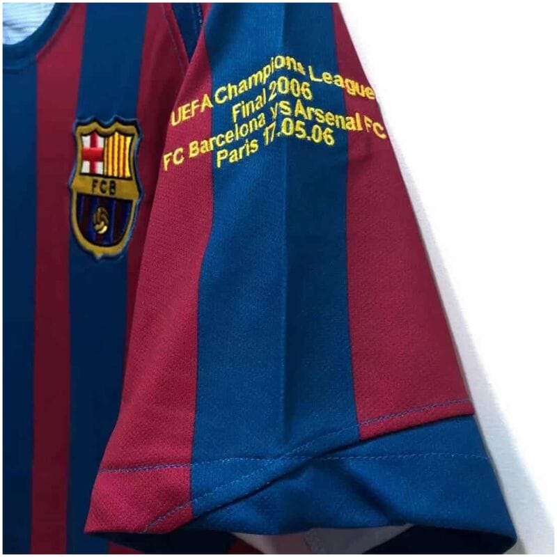 Mens Barcelona Retro Home Jersey 2005/06