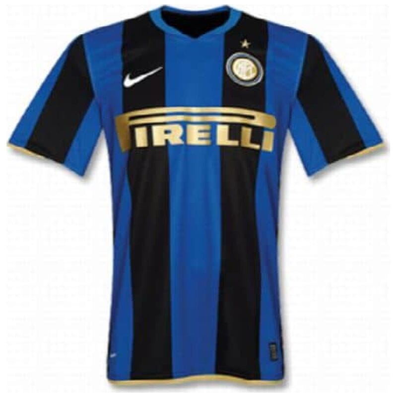 Mens Inter Milan Retro Home Jersey 2008/09