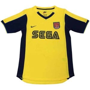 Arsenal Retro Away Jersey Mens 2000