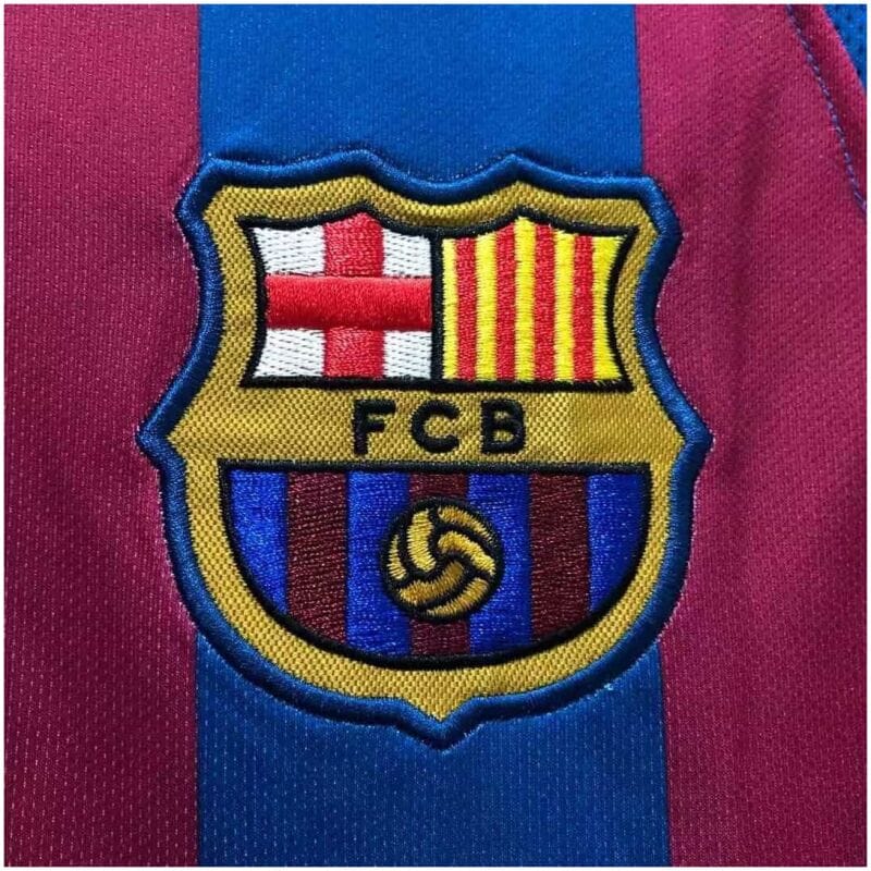 Mens Barcelona Retro Home Jersey 2005/06