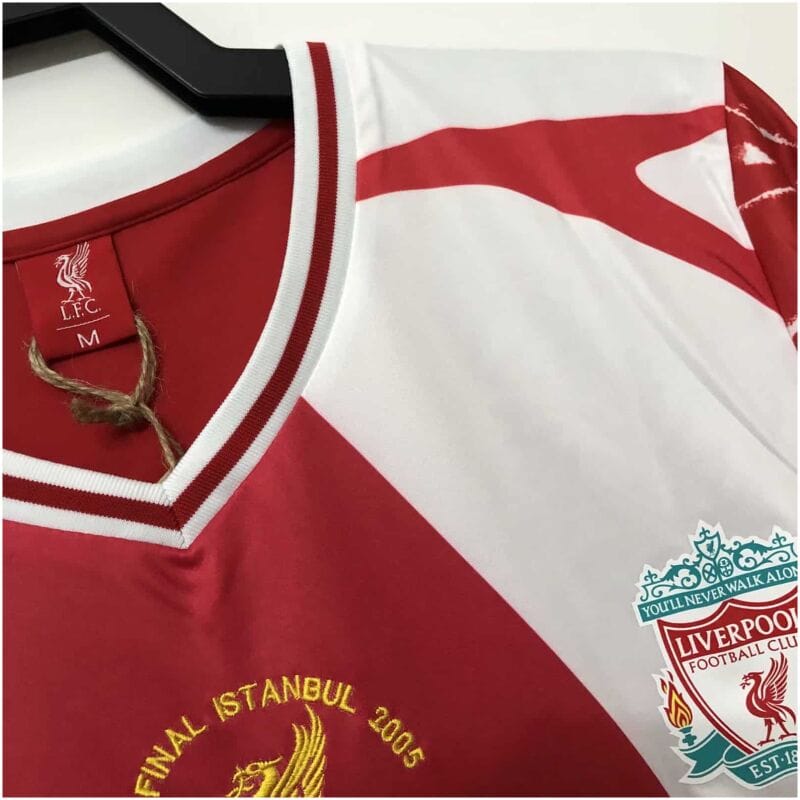 Mens Liverpool Retro 2005 Champions League Final Special Edition Jersey