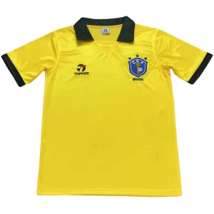 Brazil Retro Home Jersey Mens 1988