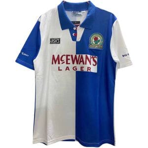 Blackburn Rovers Retro Home Jersey Mens 1994/95