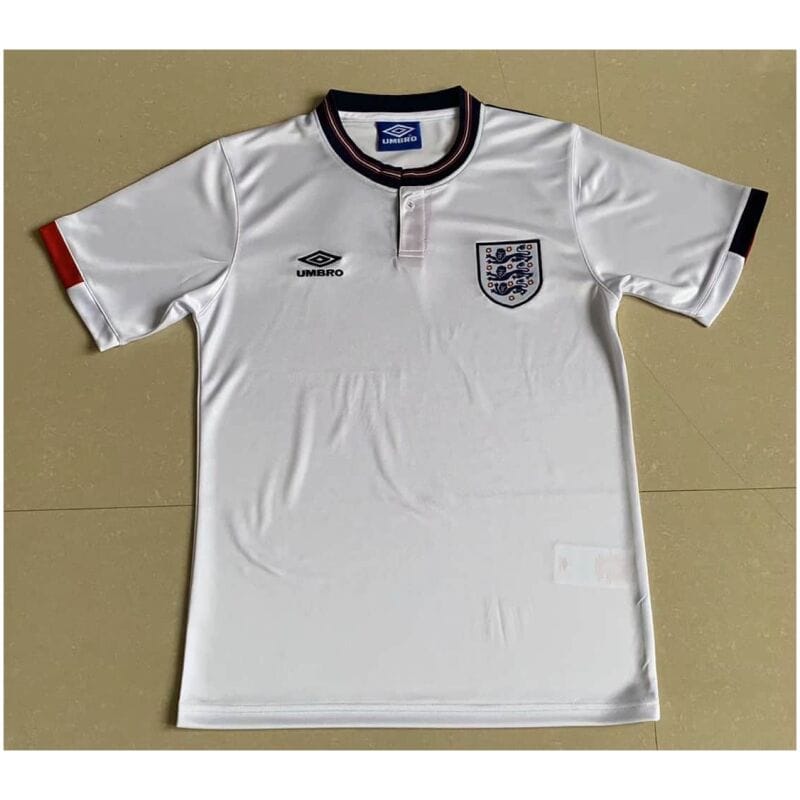 England Retro Home Jersey Mens 1989