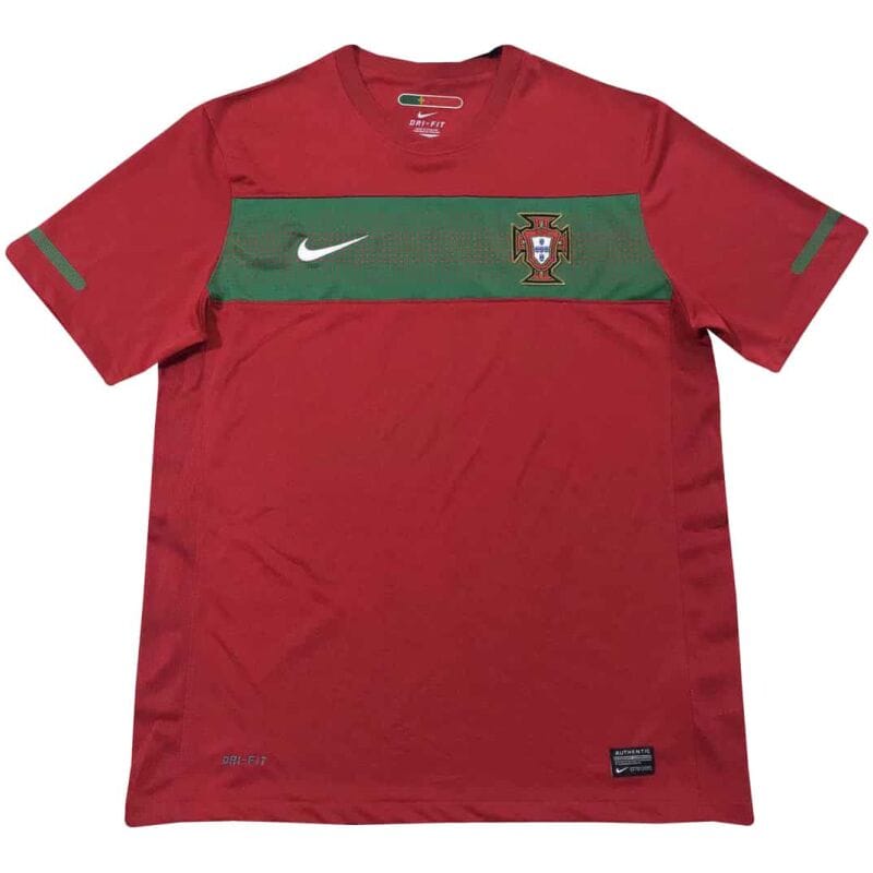 Portugal Home Retro Jersey Mens 2010