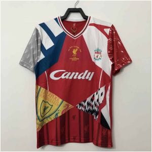 Maglia Liverpool Retro 2005 Finale di Champions League Uomo Edizione Speciale