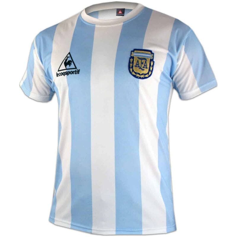 Argentina Home Retro Jersey Mens 1986