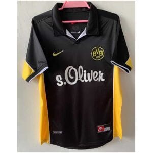 Mens Borussia Dortmund Retro Away Jersey 1998