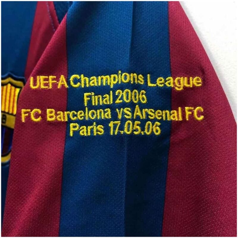 Mens Barcelona Retro Home Jersey 2005/06