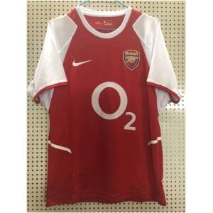 Arsenal Retro Home Jersey Mens 2002/2003