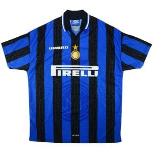 Inter Milan Retro Home Jersey Mens 1997/1998