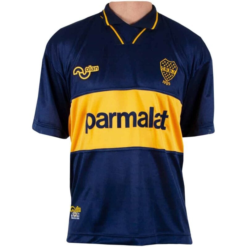 Mens Boca Juniors Retro Home Jersey 1994