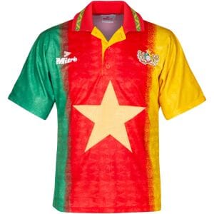 Mens Cameroun Retro Home Jersey 1994