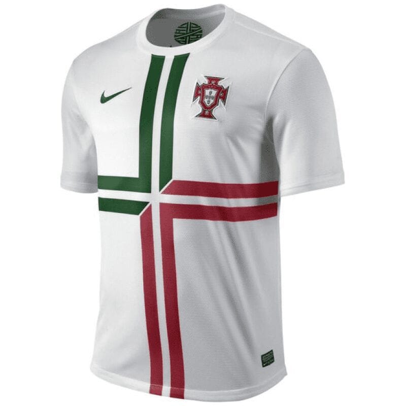 Mens Portugal Retro Away Jersey 2012