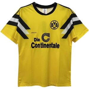 Mens Borussia Dortmund Retro Home Jersey 1989/90