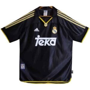 Mens Real Madrid Retro Away Jersey 1998-2000