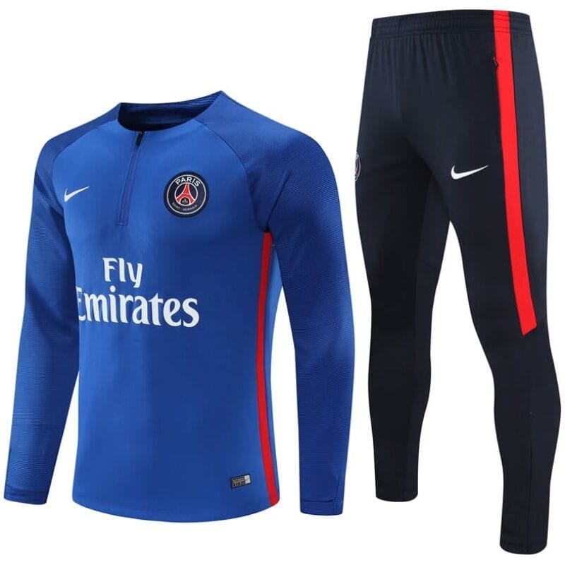 Mens PSG Training Suit Blue 2017/18