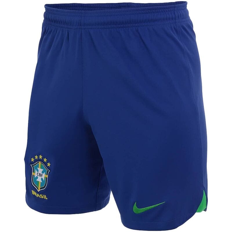 Mens Brazil Home Shorts FIFA World Cup Qatar 2022