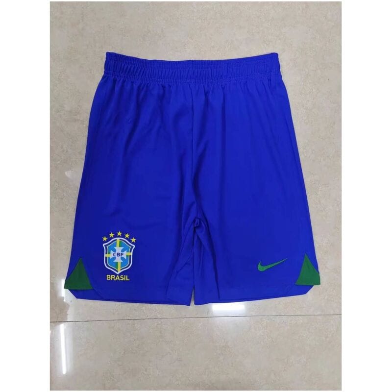 Mens Brazil Home Shorts FIFA World Cup Qatar 2022