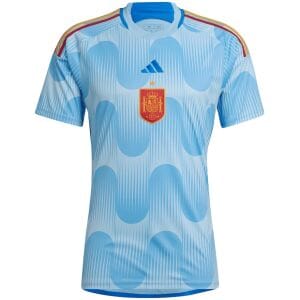 Mens Spain Away Jersey FIFA World Cup Qatar 2022