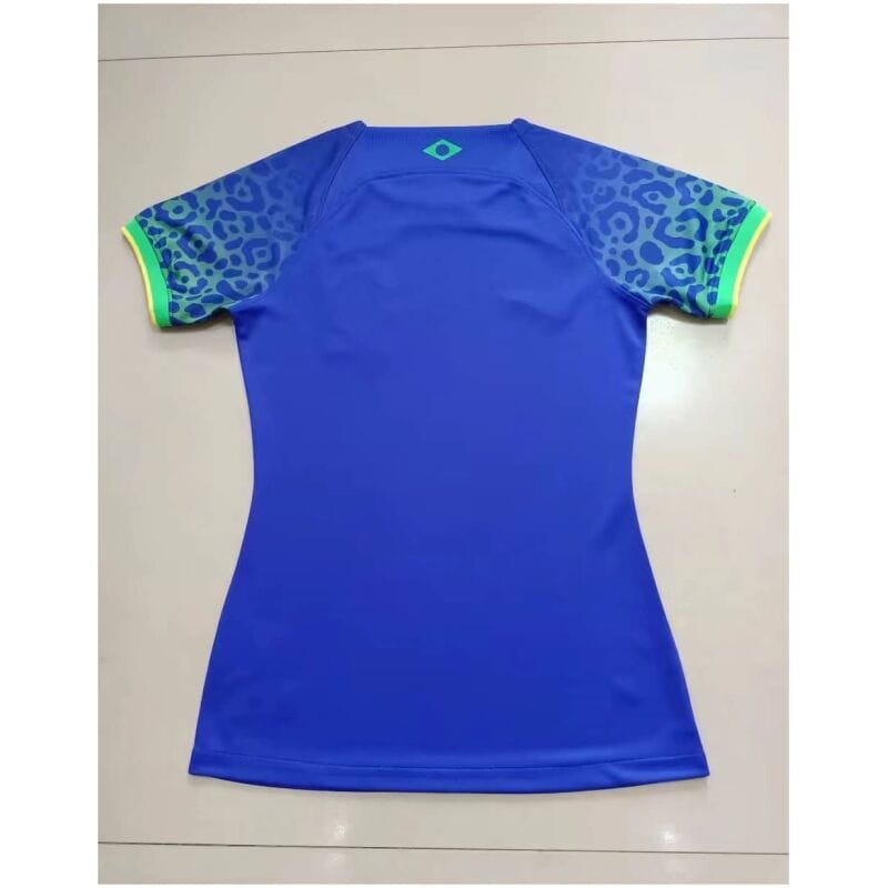 Womens Brazil Away Jersey FIFA World Cup Qatar 2022