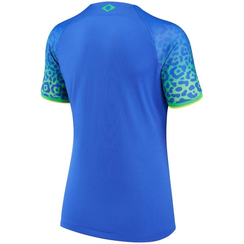 Womens Brazil Away Jersey FIFA World Cup Qatar 2022