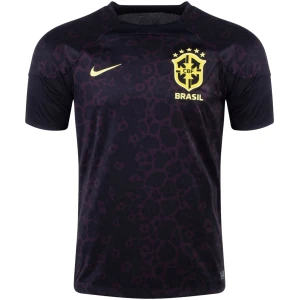 Mens Brazil Goalkeeper Black Jersey FIFA World Cup Qatar 2022