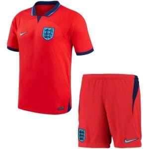 Kids England Away Jersey FIFA World Cup Qatar 2022