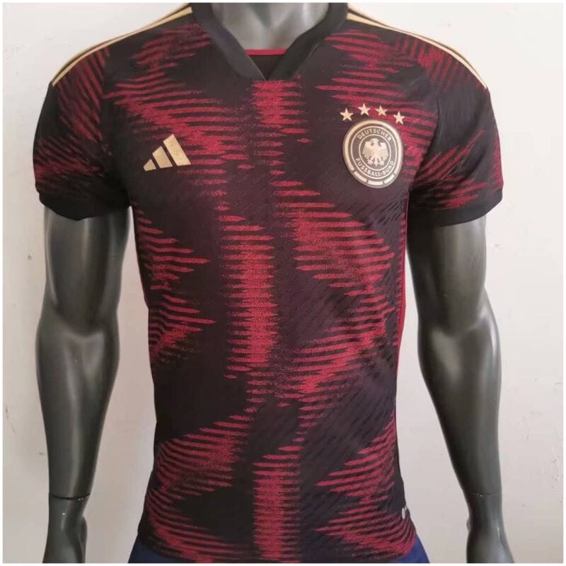 Mens Germany Away Authentic Jersey FIFA World Cup Qatar 2022 – Match