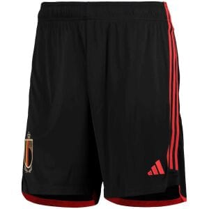 Mens Belgium Home Shorts FIFA World Cup Qatar 2022