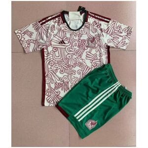 Kids Mexico Away Jersey FIFA World Cup Qatar 2022