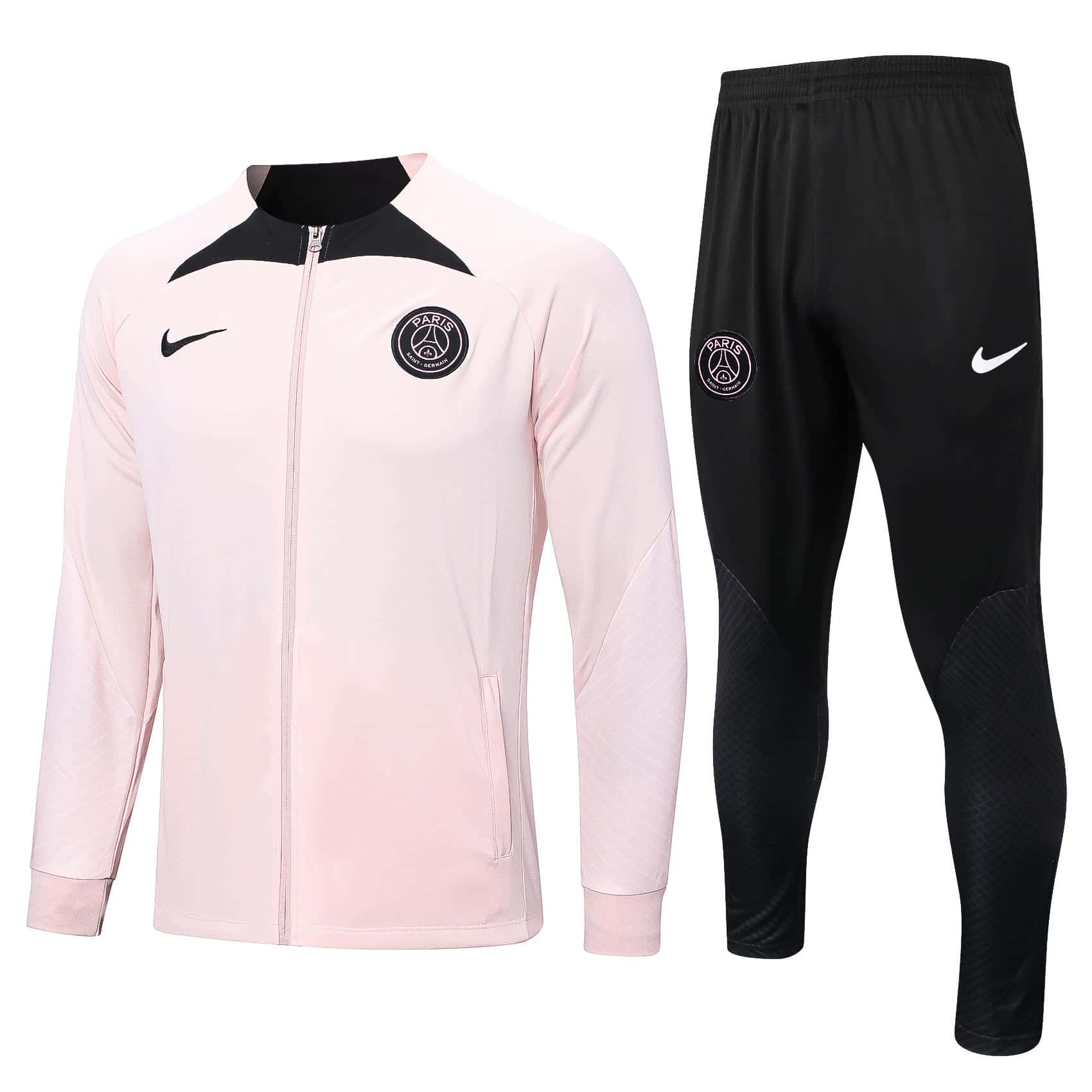 Mens PSG Jacket + Pants Training Suit Pink 2022/23