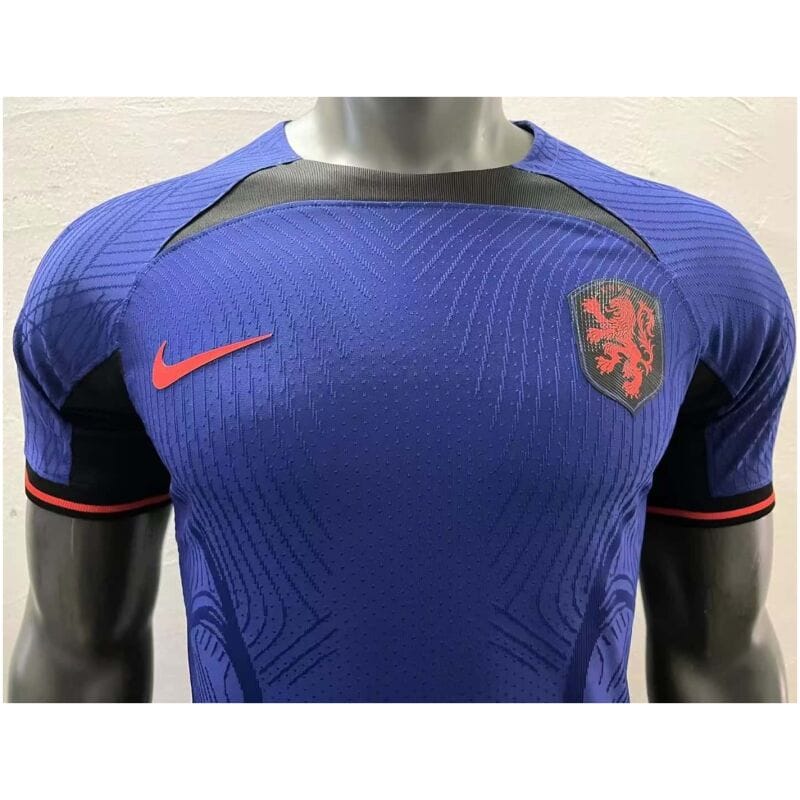 Mens Netherlands Away Vapor Match Authentic Jersey FIFA World Cup Qatar 2022 – Match