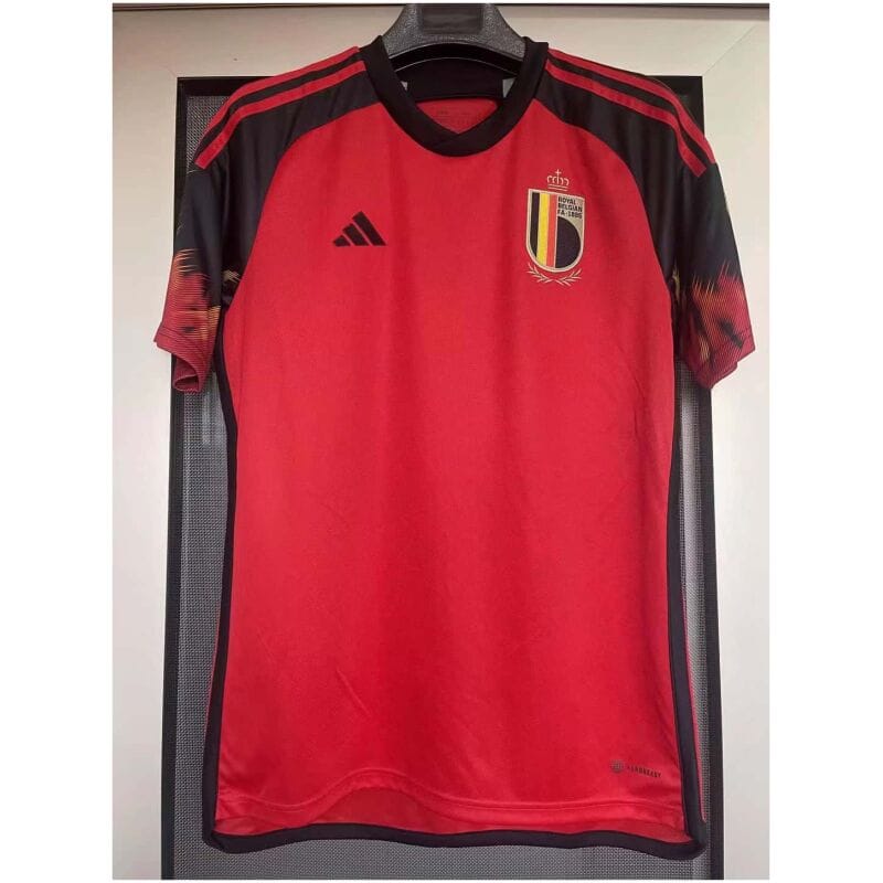 Mens Belgium Home Jersey FIFA World Cup Qatar 2022