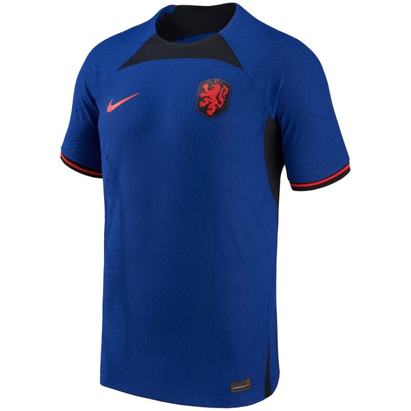 Mens Netherlands Away Vapor Match Authentic Jersey FIFA World Cup Qatar 2022 – Match